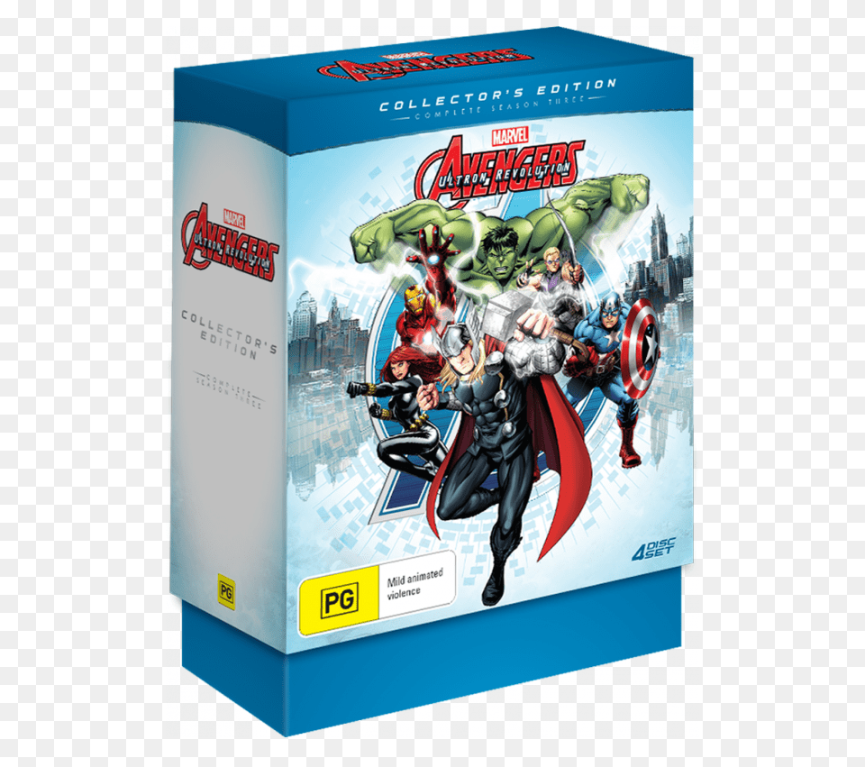 Avengers Assemble Complete Season 3 Collector S Edition Avengers Assemble Season, Publication, Book, Person, Adult Free Png Download