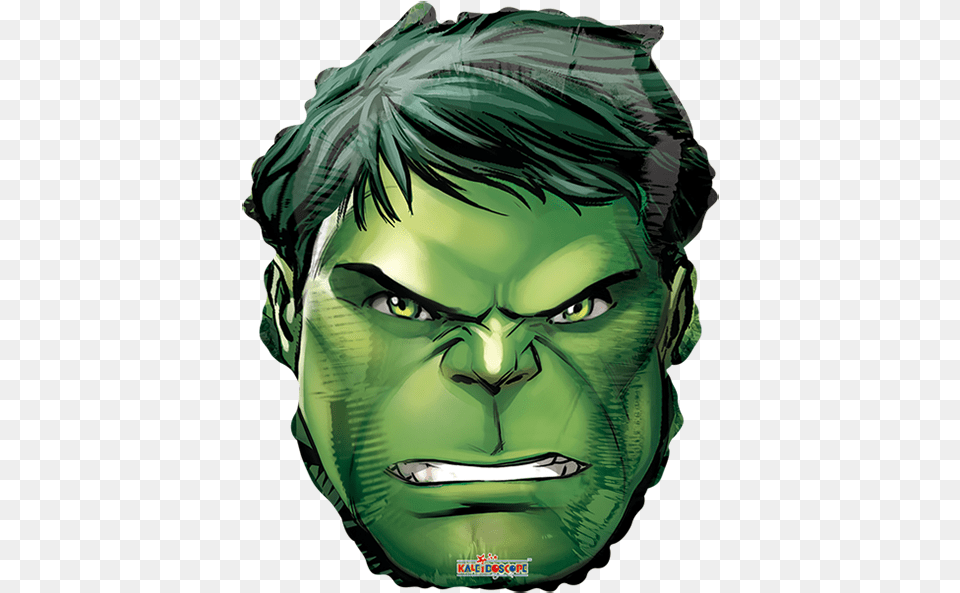 Avengers Assemble Hulk Cartoon Face, Head, Portrait, Photography, Person Png Image
