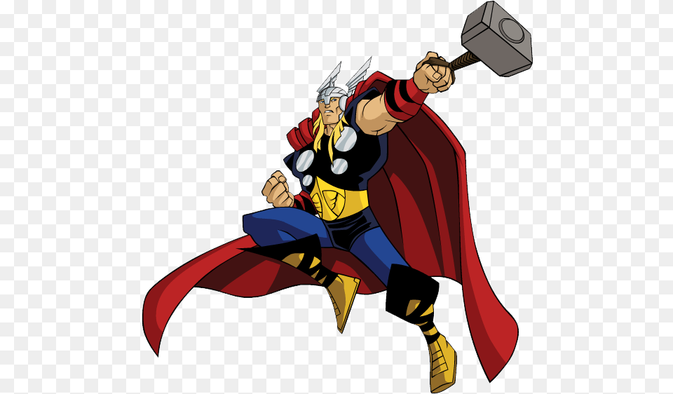 Avengers Avengers Earth39s Mightiest Heroes Thor, Book, Cape, Clothing, Comics Free Png