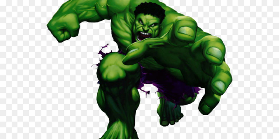 Avengers Clipart Hulk Hand O Incrivel Hulk, Green, Adult, Male, Man Png Image