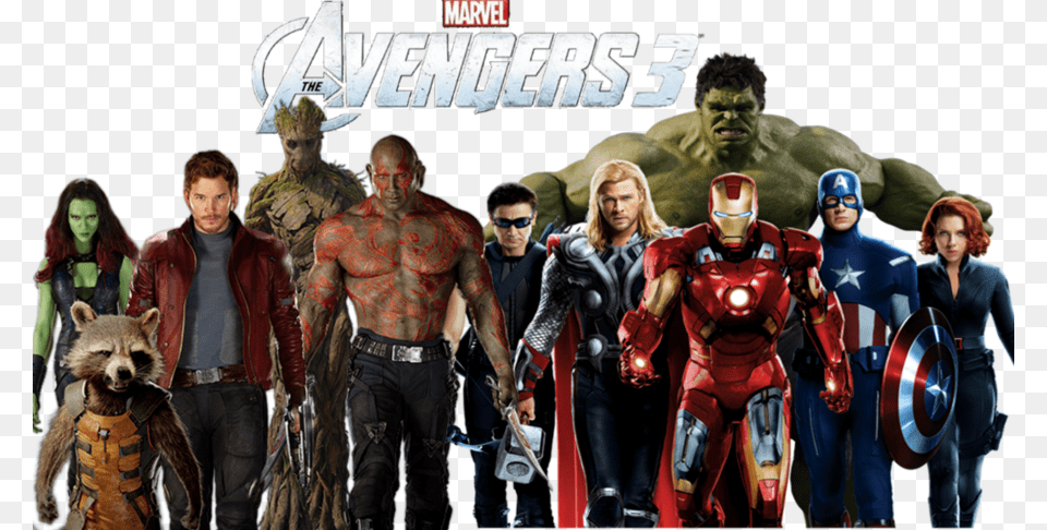 Avengers Clipart The Avengers Avengers Hulk Iron Man Thor Captain America, Adult, Person, Woman, Female Free Png Download