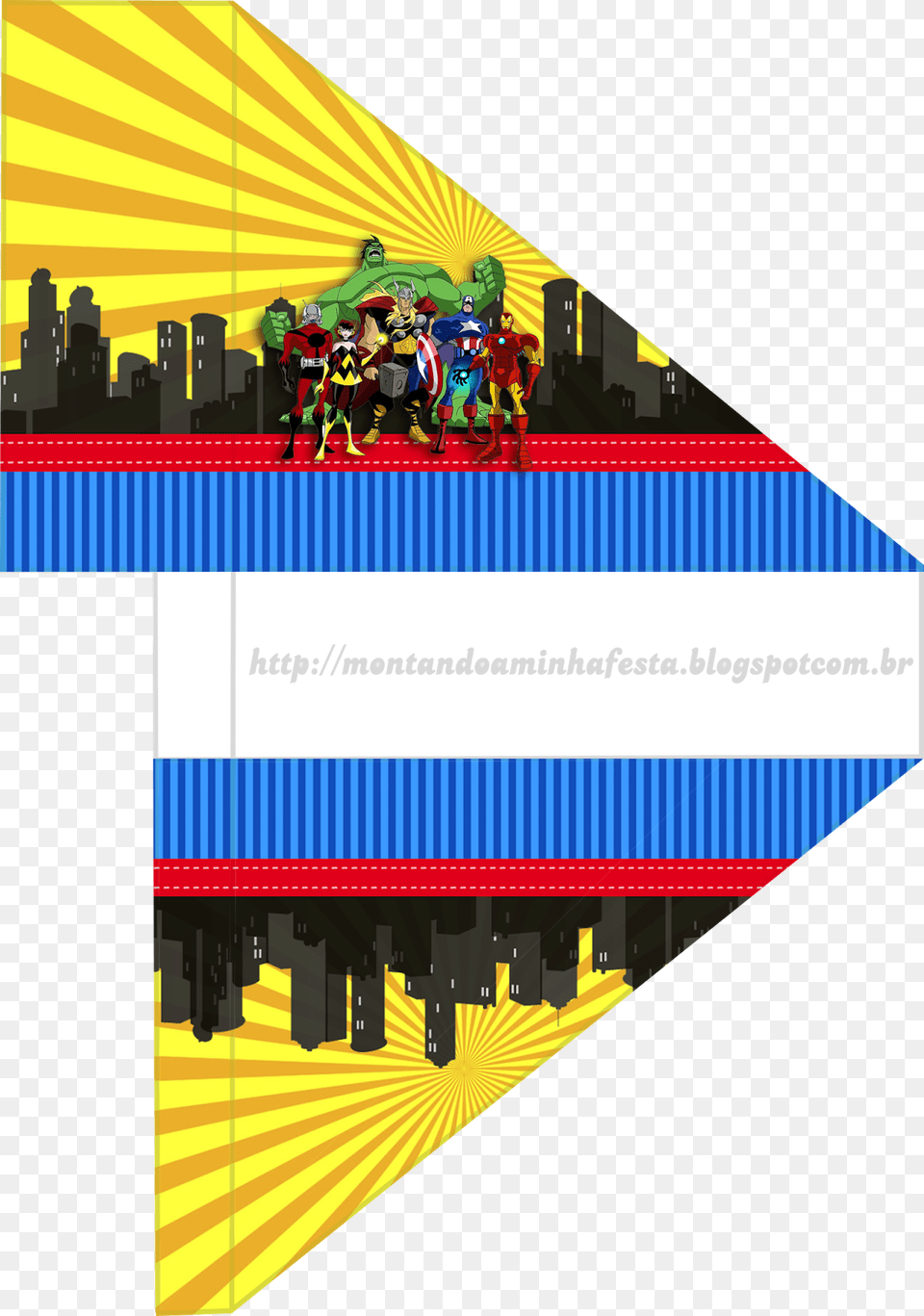 Avengers Comic Version Printable Napkin Holder Molde De Porta Guardanapo Dos Vingadores, Art, Graphics, Person Free Png