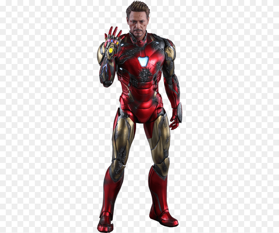 Avengers Endgame Iron Man Hot Toys, Adult, Male, Person, Armor Free Png Download