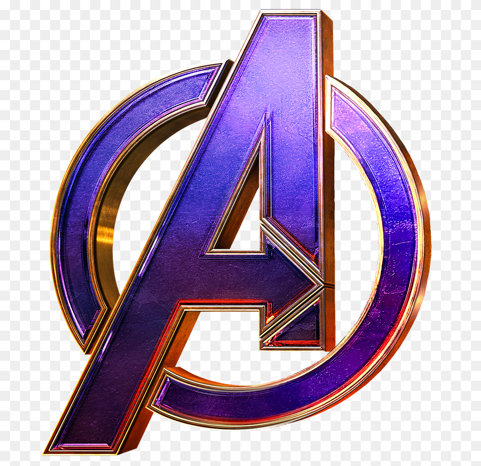 Avengers Group Avengers Logo Endgame, Symbol, Emblem, Text Free Transparent Png