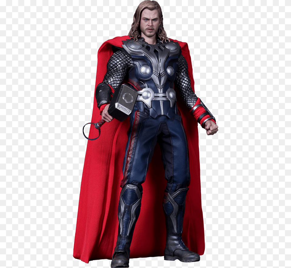Avengers Hot Toys Thor, Clothing, Costume, Person, Cape Free Png