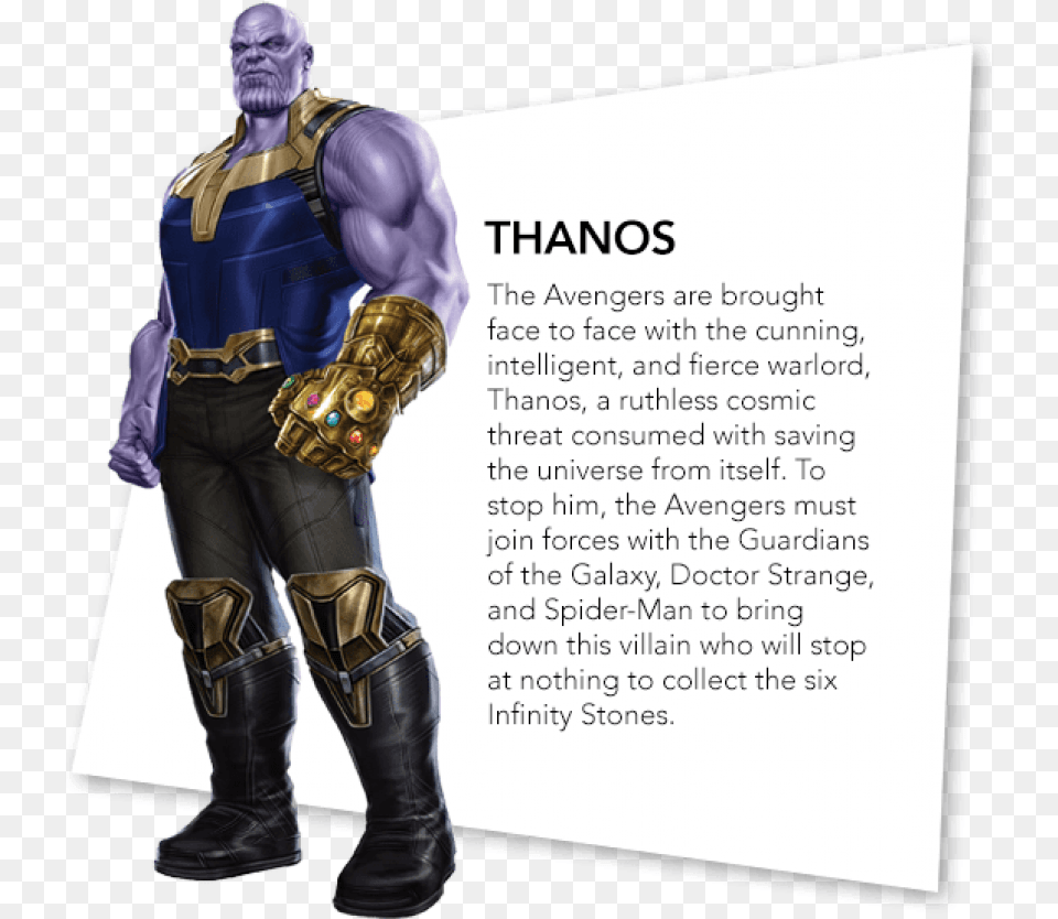 Avengers Infinity War Characters Thanos, Adult, Person, Man, Male Png