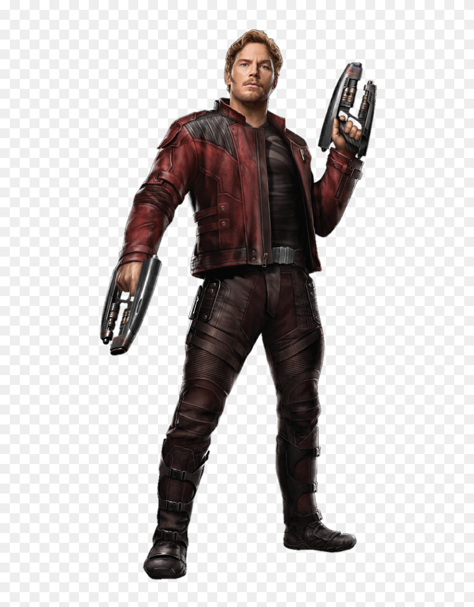 Avengers Infinity War U0026 Clipart Star Lord Infinity War, Adult, Jacket, Male, Glove Free Transparent Png