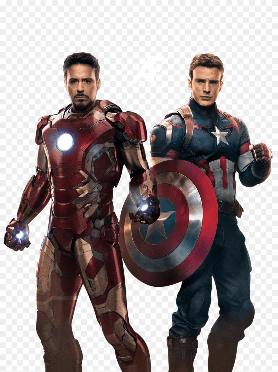 Avengers Ironman Captain America, Adult, Male, Man, Person Free Png Download