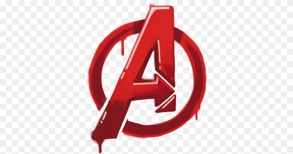 Avengers Logo Spray Fortnite Wiki Logo Avengers Endgame, Symbol, Text Free Transparent Png