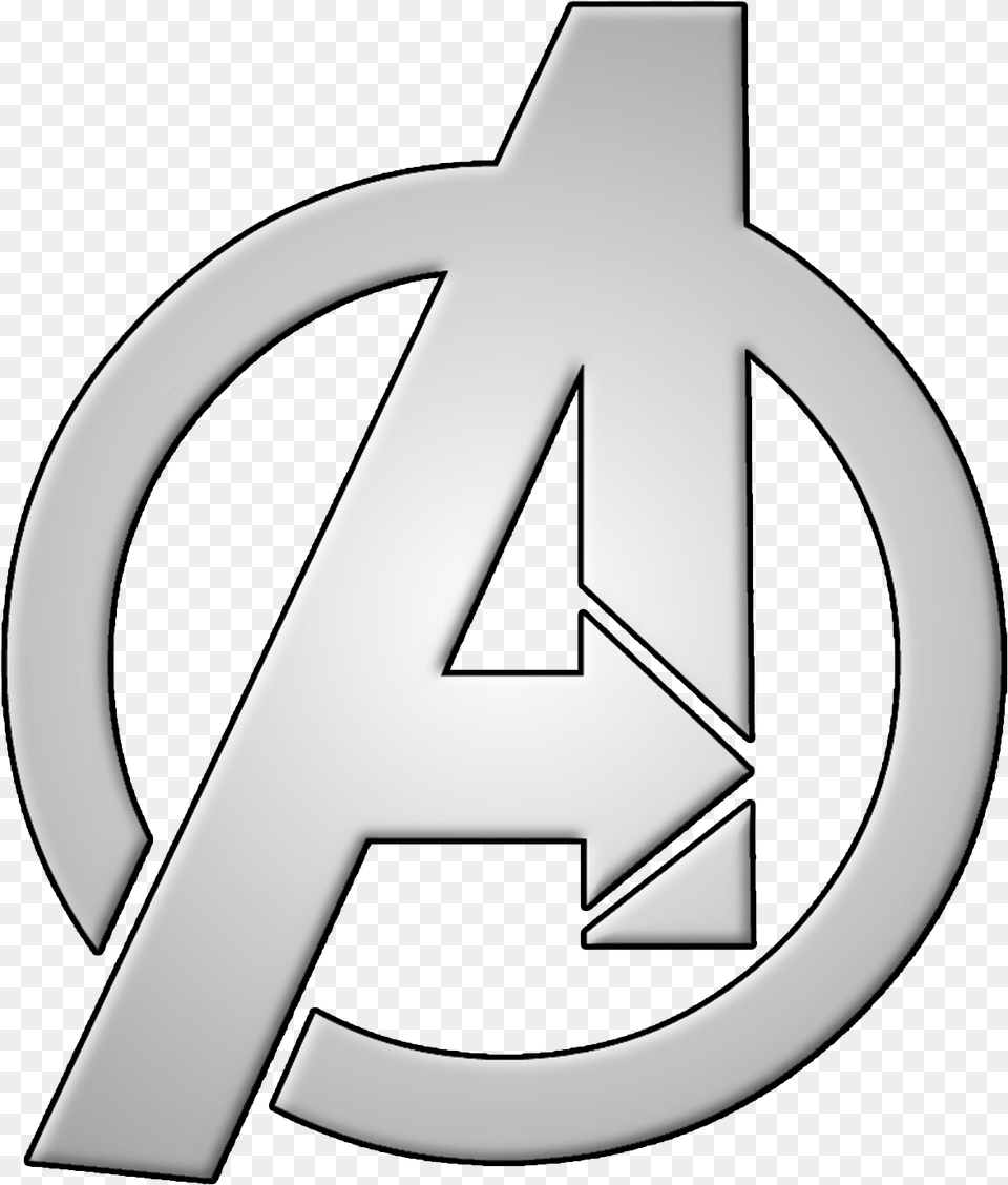 Avengers Logo White, Symbol Free Png