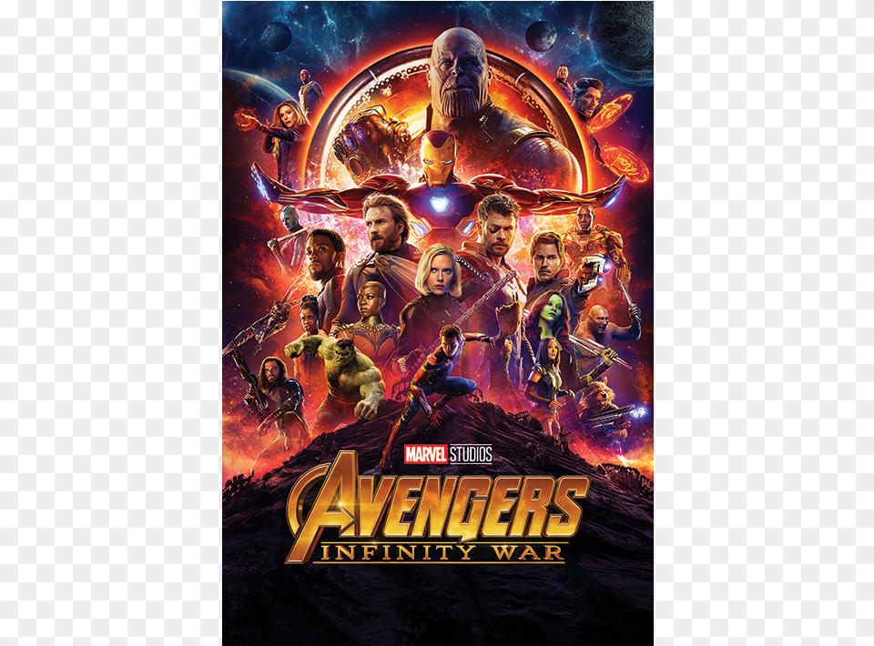 Avengers Movie Poster 4k, Advertisement, Adult, Person, Man Png