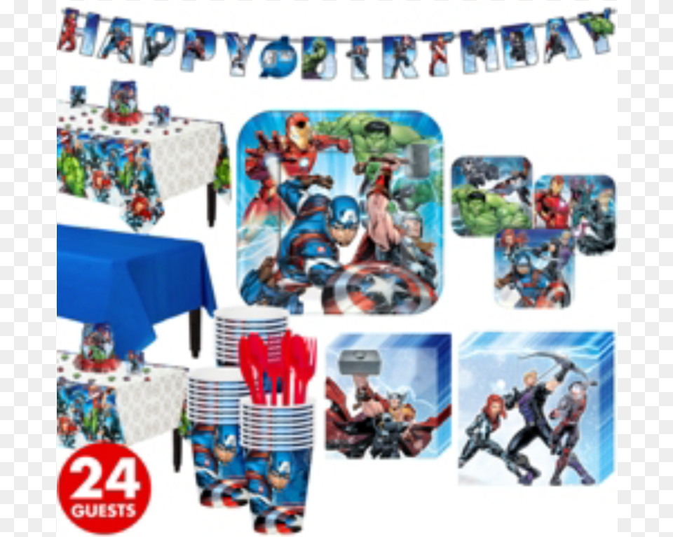 Avengers Party Supplies, Book, Comics, Publication, Adult Png Image