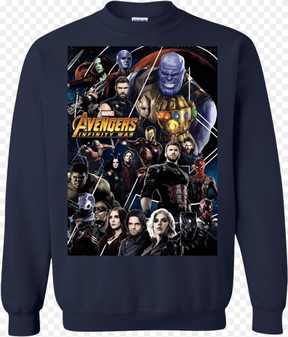 Avengers Posters, Adult, Sweatshirt, Sweater, Person Png Image