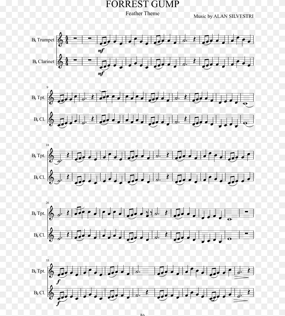 Avengers Theme Song Trumpet Sheet Music, Gray Png Image