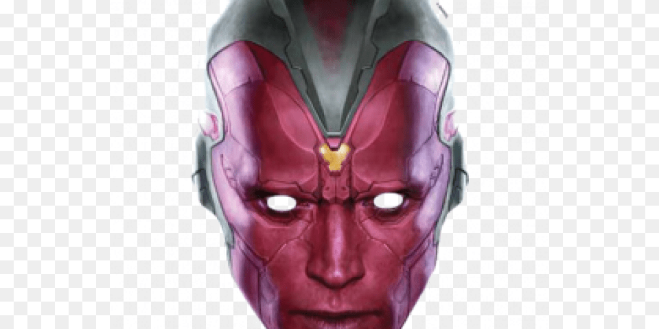 Avengers Vision Mask, Head, Person, Face Png Image