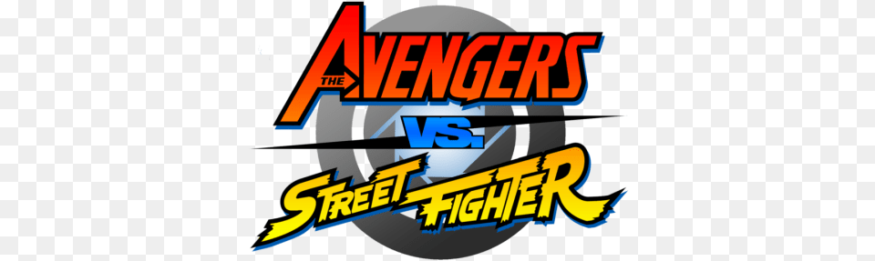 Avengers Vs Street Fighter Artwork By Y0ungcapc0m Street Fighter, Logo Free Png Download