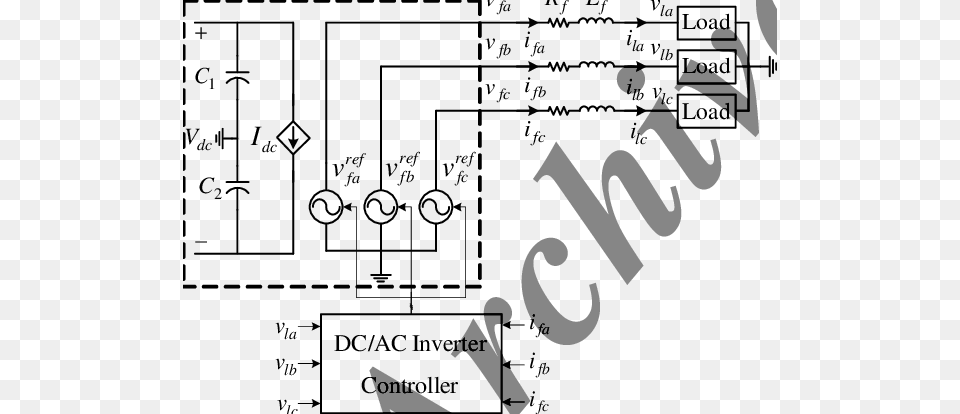 Average Large Signal Model Of The Dc Ac Inverter In Diagram, Person, Circuit Diagram Free Transparent Png