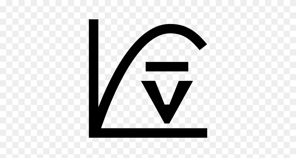 Average Velocity Average Graph Icon With And Vector Format, Gray Free Transparent Png