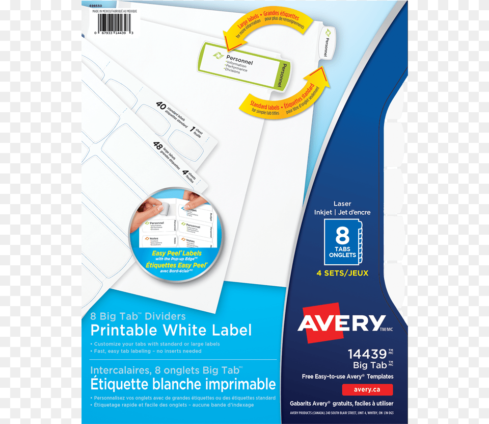 Avery Dividers, Advertisement, Poster, Person Png