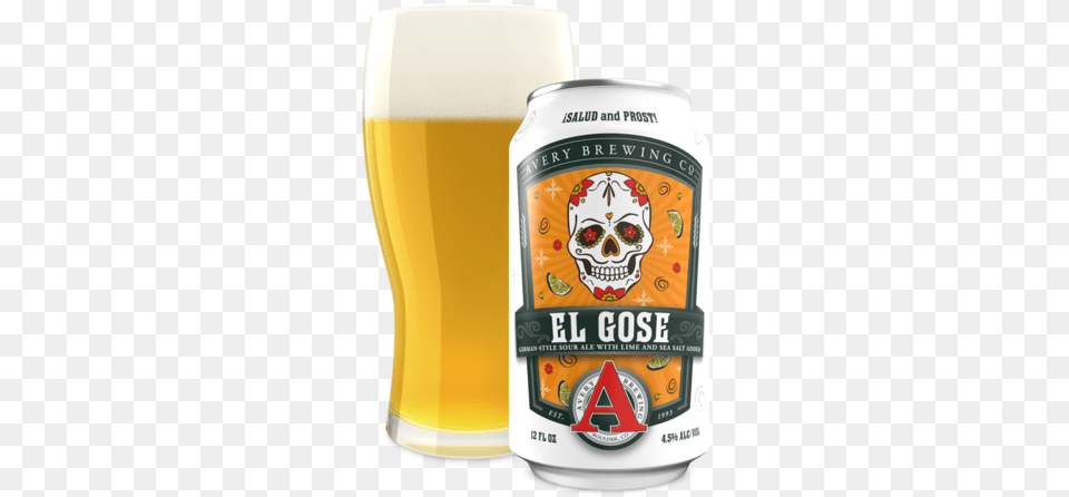Avery El Gose Uncle Jacob39s Stout Avery Brewing Company, Alcohol, Beer, Beverage, Glass Png
