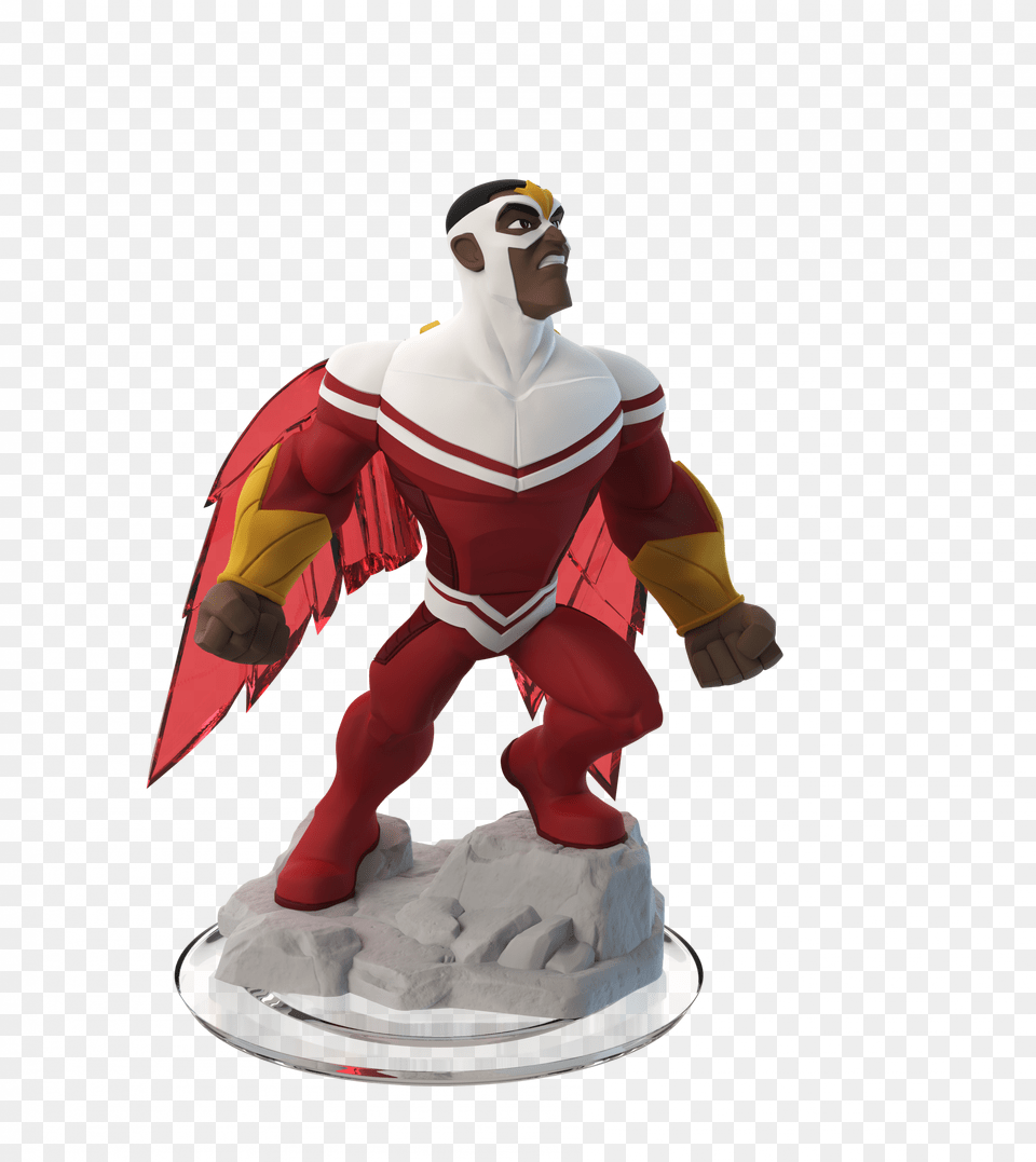 Avg Falcon Disney Infinity Falcon Figure, Figurine, Adult, Male, Man Free Png