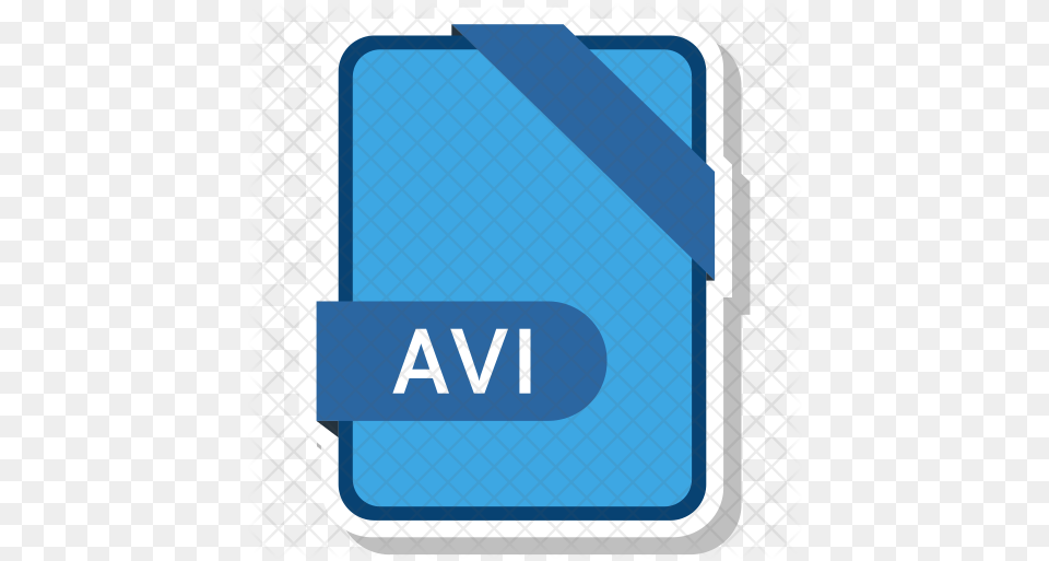 Avi File Icon Of Flat Style New York City, Electronics, Phone, Sign, Symbol Png