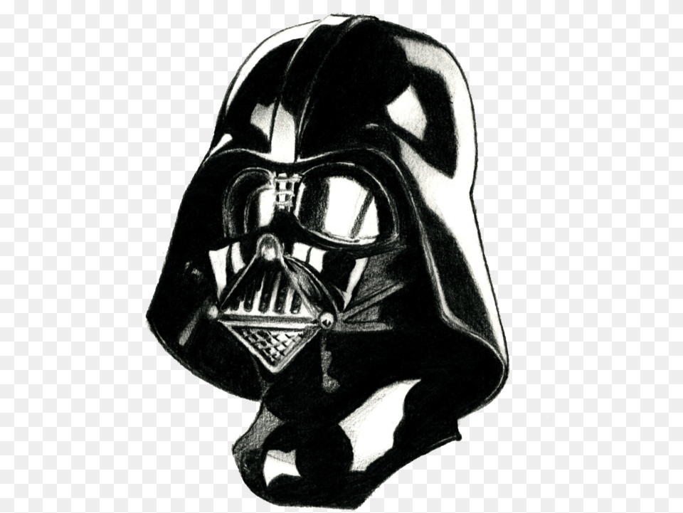 Aviarts Darth Vader Star Wars Darth Vader Head Drawing, Helmet, Crash Helmet, Person Free Png Download