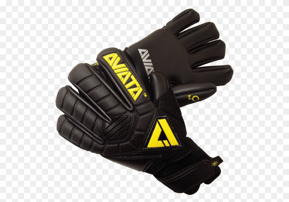 Aviata O2 Black Mamba Goalkeeper Gloves Leather, Baseball, Baseball Glove, Clothing, Glove Png