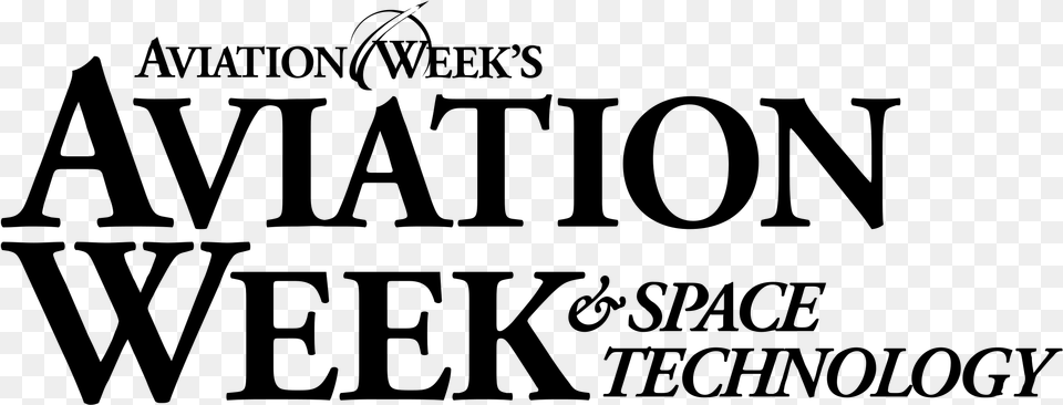 Aviation Week Amp Space Technology 01 Logo Transparent Aviation Week And Space Technology Logo, Gray Free Png Download
