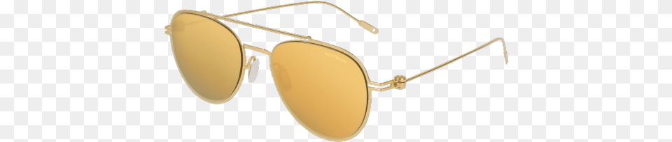 Aviator Frame Metal Sunglasses Montblanc, Accessories, Glasses Free Png