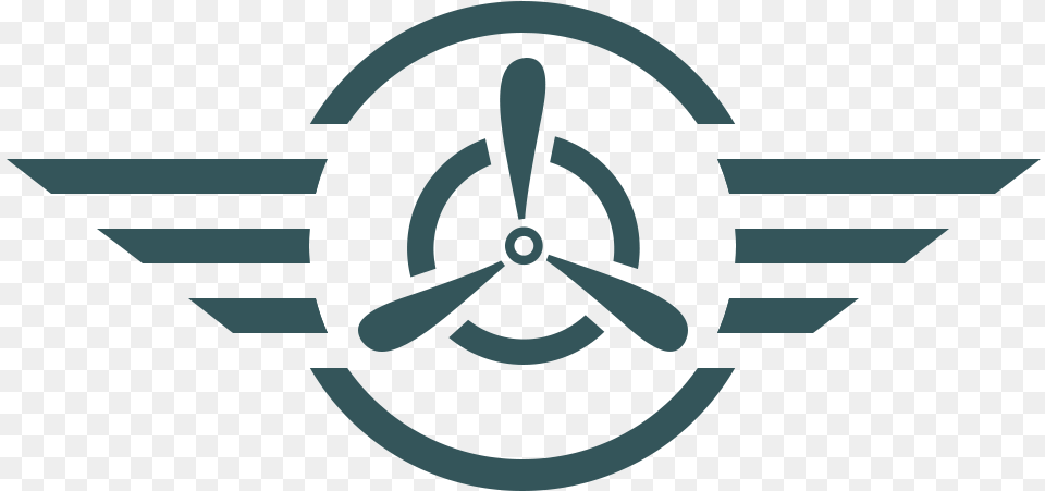 Aviators Themes By Pragmatic Mates Emblem, Machine, Propeller, Symbol, Aircraft Png Image
