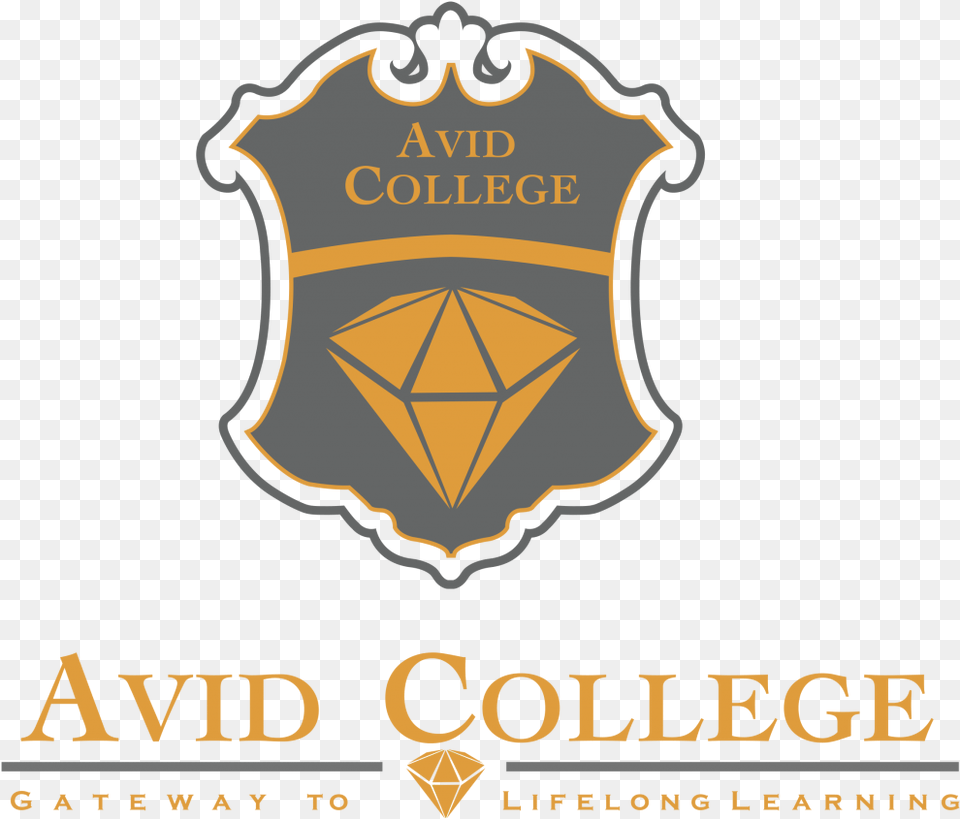 Avid College Logo, Badge, Symbol, Emblem, Dynamite Free Png