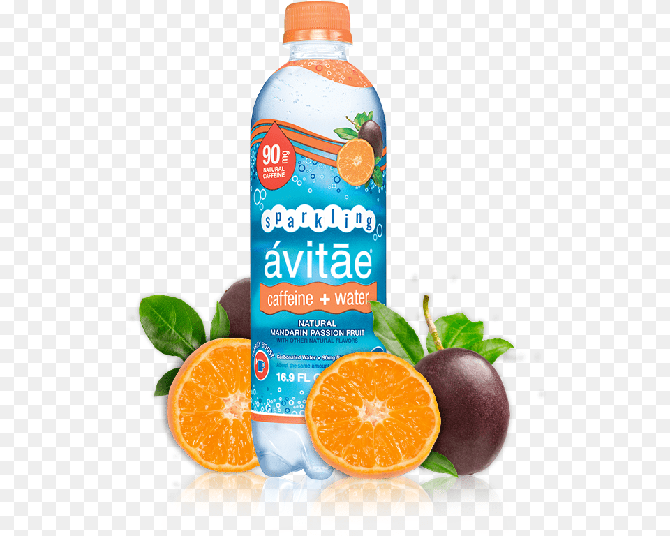 Avitae Caffeine Water Sparkling Natural Raspberry, Produce, Plant, Citrus Fruit, Food Free Transparent Png