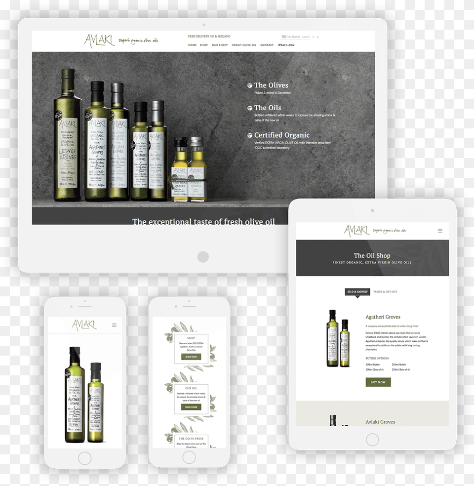 Avlaki Olive Oil Avlaki Responsive Responsive Website Olive, Bottle, Alcohol, Beverage, Liquor Png
