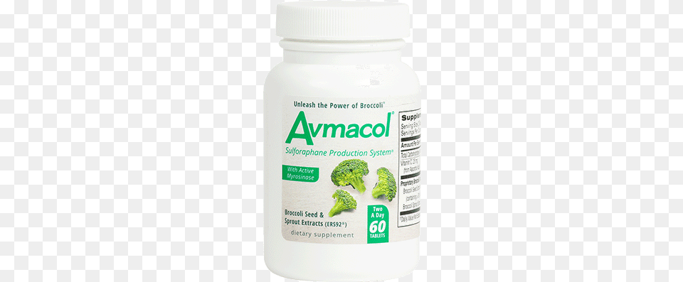 Avmacol 60 Tablets Broccoli Sprouts, Food, Plant, Produce, Vegetable Free Png