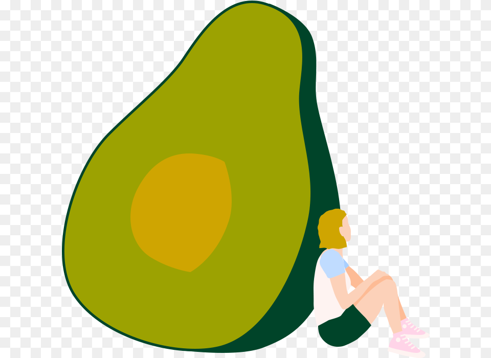 Avocado And Brianna Clipart, Produce, Food, Fruit, Plant Free Png Download