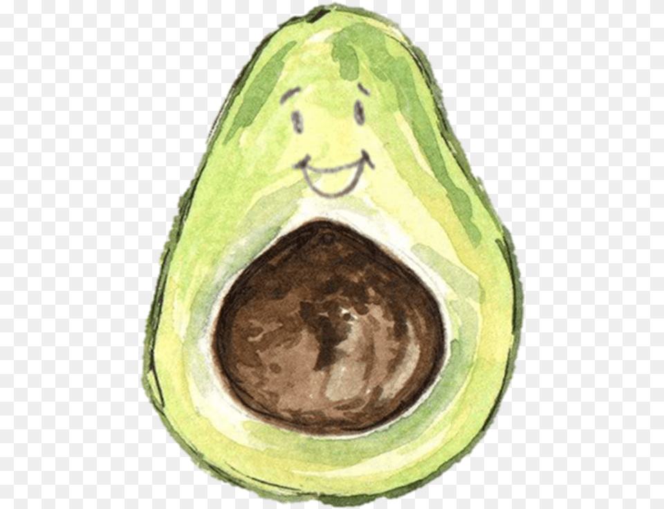 Avocado Art, Food, Fruit, Plant, Produce Png