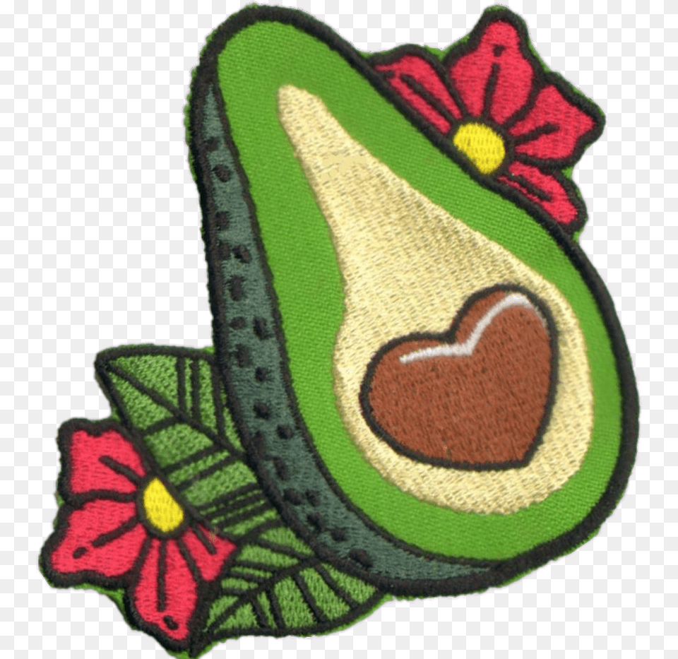 Avocado Badge Pin Tumblr Sticker By Glowyiah Pins Tumblr Stickers, Food, Fruit, Plant, Produce Png Image