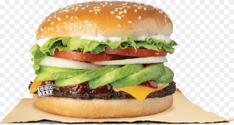 Avocado Burger King Singapore, Food Free Png