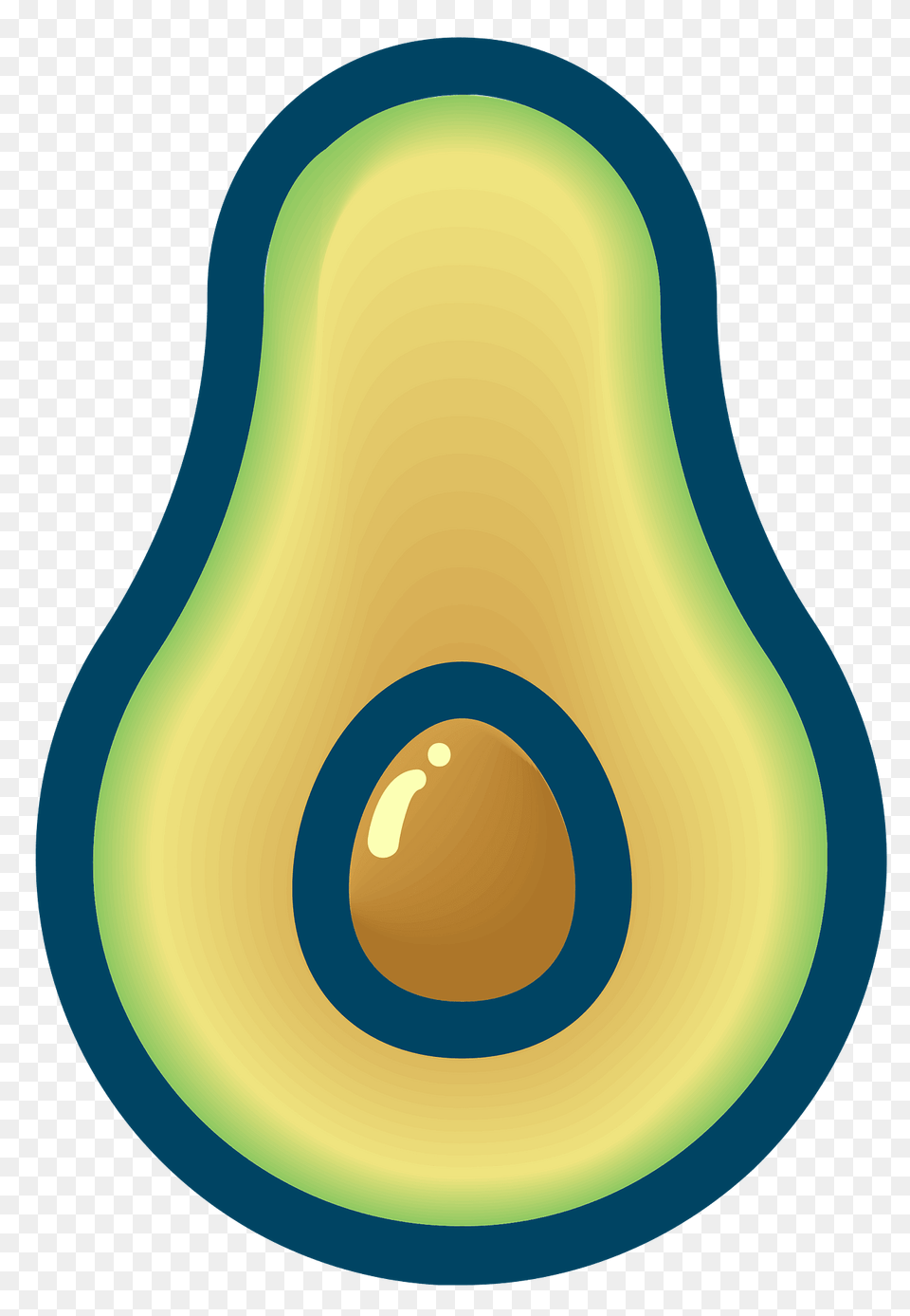 Avocado Clipart, Food, Fruit, Plant, Produce Png Image