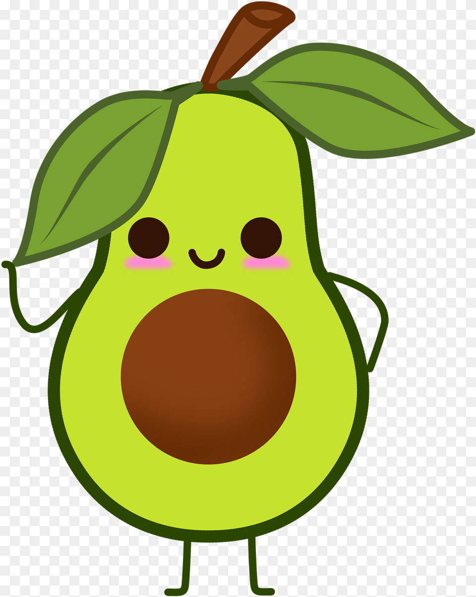 Avocado Clipart Transparent Background Clipart Avocado, Food, Fruit, Plant, Produce Png