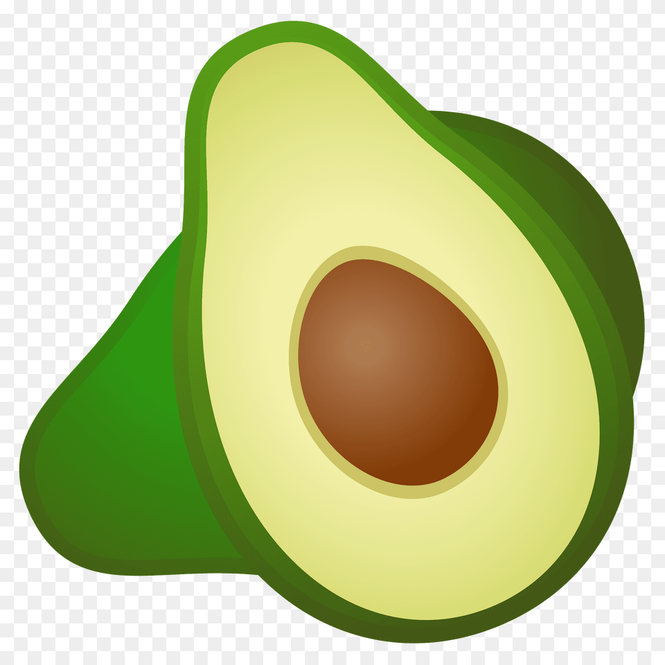 Avocado Emoji Clipart, Food, Fruit, Plant, Produce Free Png