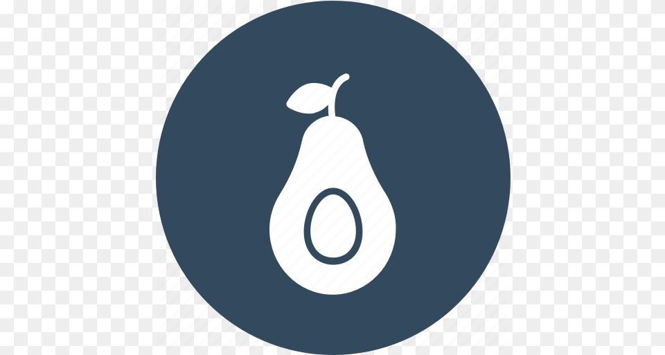 Avocado Guacamole Ograic Vegan Icon Illustration, Food, Fruit, Plant, Produce Free Transparent Png