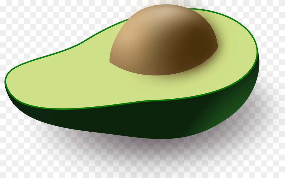 Avocado Half Clipart, Food, Fruit, Plant, Produce Free Transparent Png