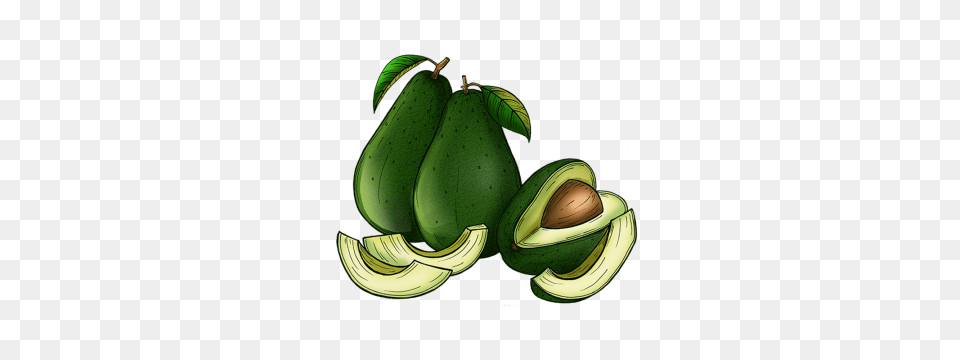 Avocado Images Vectors And Download, Banana, Food, Fruit, Plant Free Transparent Png