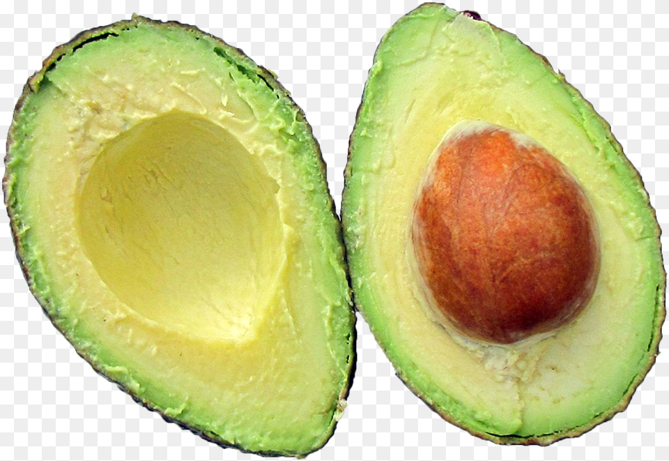 Avocado Sliced In Half, Food, Fruit, Plant, Produce Free Png