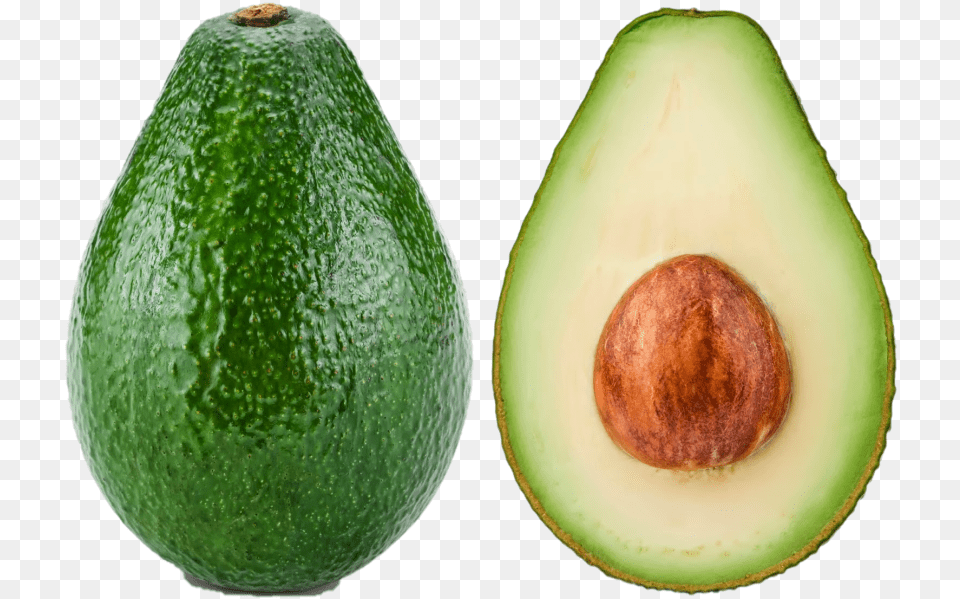 Avocado Top Of An Avocado, Food, Fruit, Plant, Produce Png Image