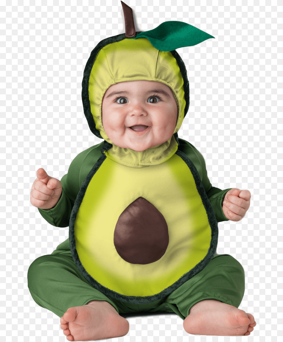 Avocuddles Baby Avocado Costume 0 Baby Halloween Costumes, Portrait, Body Part, Photography, Face Free Png