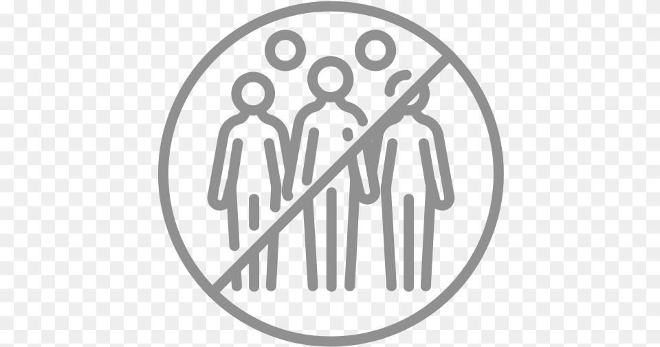 Avoid Caution Crowded People Prevent Social Distancing Icon Legion Of Honor, Person, Symbol Png