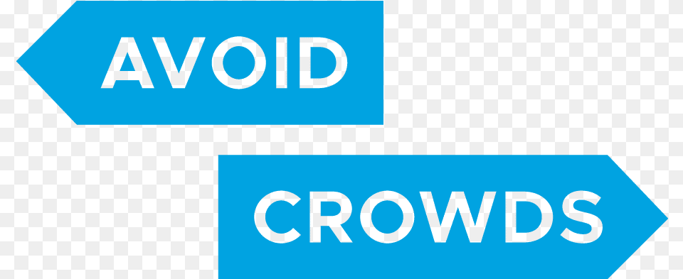 Avoid Crowds Sign, Symbol, Text Free Png Download